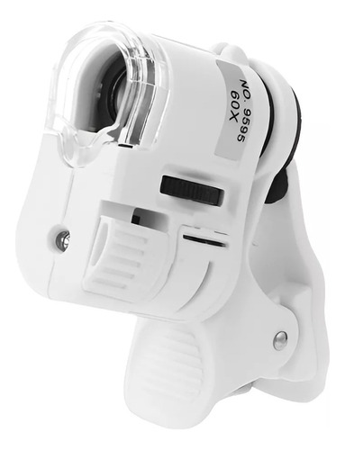 Microscopio For Phone Lens Lupa Led Zoom Clip 60x