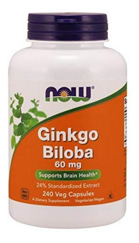 Now  Alimentos Ginkgo Biloba 120mg 200 Vcaps