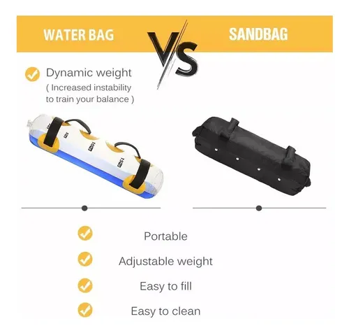 Bolsa De Agua Ajustable Fitness Para Hacer Ejercicio En Casa