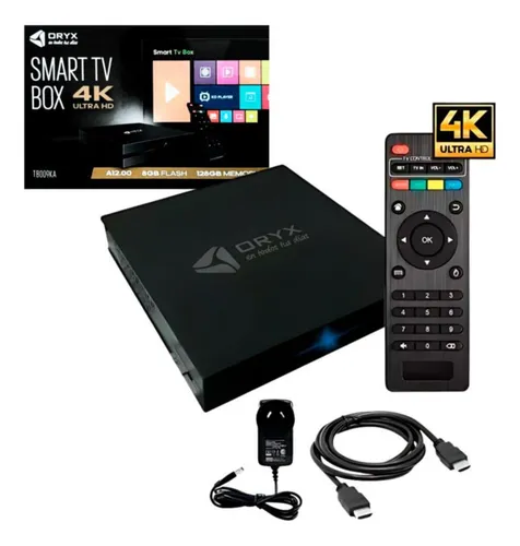 Tv Box Oryx 4k Ultra Hd 8gb 128gb
