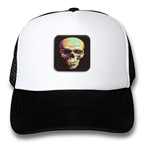 Gorra Gorro Trucker Calavera Craneo Realistic Cal42