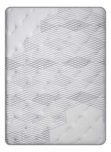 Colchón Bristol Infiniti América Individual 30cm Color Blanco