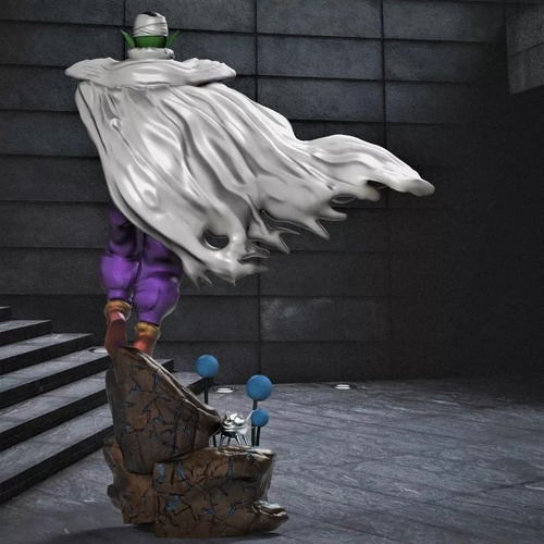 Dragon Ball The Gran Piccolo Stl Obj Impresión 3d
