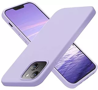 Funda P/iPhone 13 Cordking 6.1inch/microfibra Suave/purple