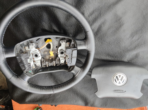 Volante Vw Jetta A4 Vr6 Piel Original (Usado)