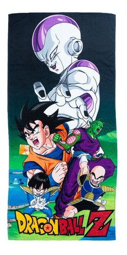 Toalla Oficial De Dragon Ball Z/ Evil Frieza, 100% Algodón