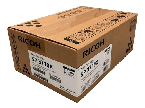 Toner Ricoh Sp3710 Sp3710sf Sp3710dn 408284 Original 7k 