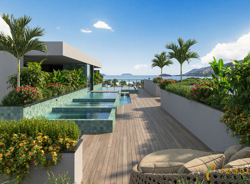 Sião Residence. Lançamento Na Planta Na Praia Da Maranduba, Ubatuba-sp. Apenas 242 Metros Do Mar Com Vista Privilegiada.