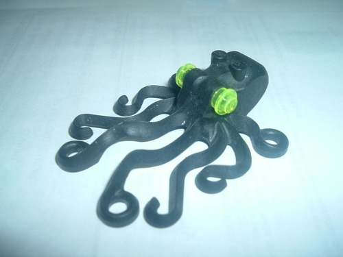  Lego Animales Agua Pulpo Negro Y Tiburón Cierra 