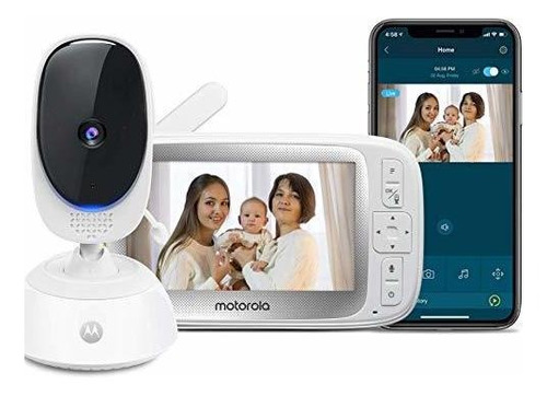 Video Monitor Para Bebés Motorola Connect40 Hd Wifi Audio 2 