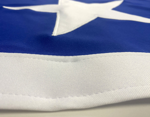 Bandeira Do Texas Eua 4panos (2,56x1,80) Bordada