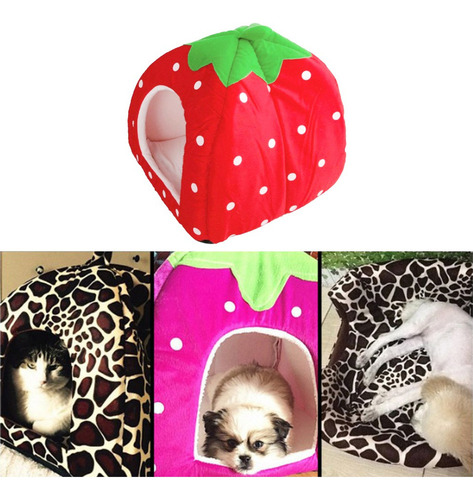 Cama For Mascotas Invierno Cálido Gato Perro Perrera Casa