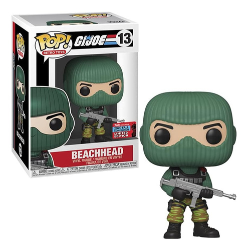 Funko Beachhead #13 Fall Convention Sticker Gi Joe Limited