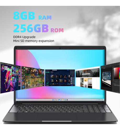 Computadora Portátil 15.6 8gb Ddr4 512gb Ssd Intel Celeronif