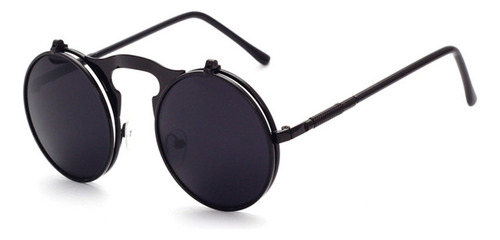 Gafas De Sol Redondas Con Revestimiento Polarizado Y Espejo