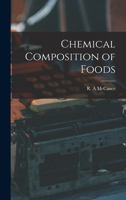 Libro Chemical Composition Of Foods - Mccance, R. A.