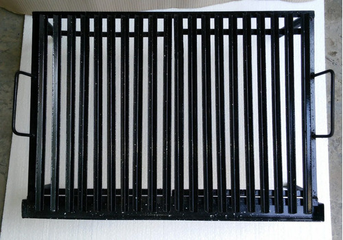 Imagen 2 de 4 de Parrilla Portatil De Camping Enlozada De 75 Cm X 55 Cm