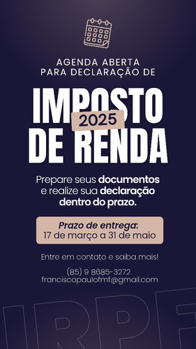 Declaração Imposto De Renda Pf