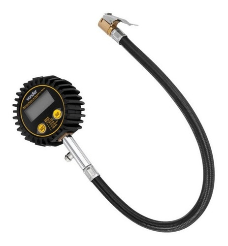 Imagem 3 de 5 de Medidor Digital De Pressão P/ Pneus 200 Psi 13,8 Bar Vonder