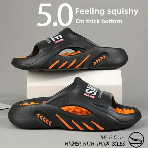 Zapatillas De Goma Eva Con Fondo Grueso Para Hombre Y Mujer,