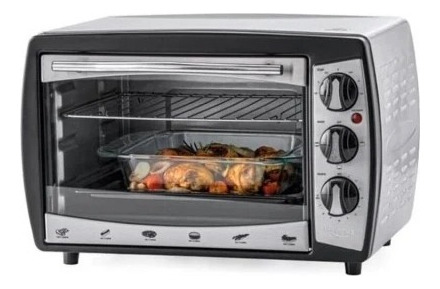 Horno Tostador 18 Litros Universal L84720 Color Negro