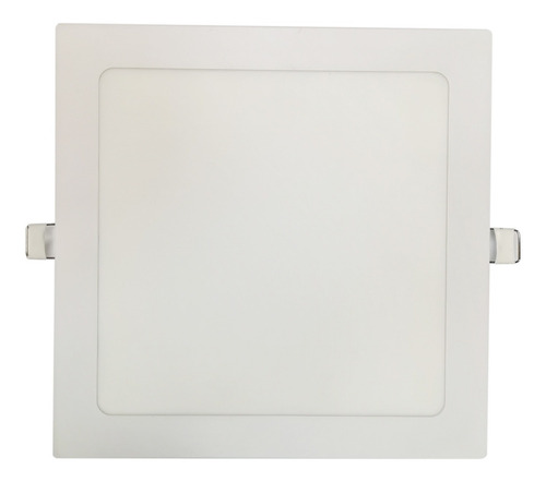 Imagen 2 de 5 de Panel Led Plafón Embutir 12w 220v Empotrable Cuadrado