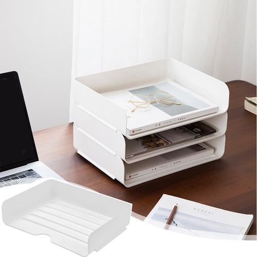 Soporte Para Libros, Archivador, Acrílico, Escritorio Para D