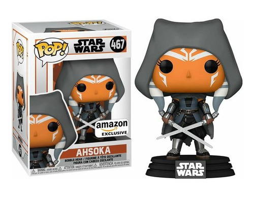 Ashoka Funko Pop Star Wars #467 Amazon Exclusive