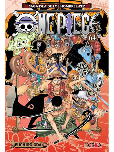 Manga One Piece Vol. 64 (ivrea Arg)