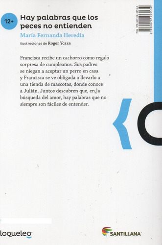 Hay Palabras Que Los Peces No Entienden - Loqueleo -, De María Fernanda Heredia. Editorial Loqueleo, Tapa Blanda En Español