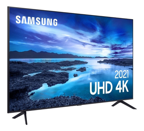 Imagem 4 de 10 de Smart Tv 65'' 65au7700 Uhd Crystal 4k Alexa Built In Samsung