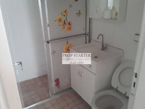 Imagem 9 de 17 de Apartamento Com 2 Dormitório Para Alugar, 56 M² Por R$ 1.850/mês - Paraíso Sp/propstarter Adm.imoveis - Ap1062