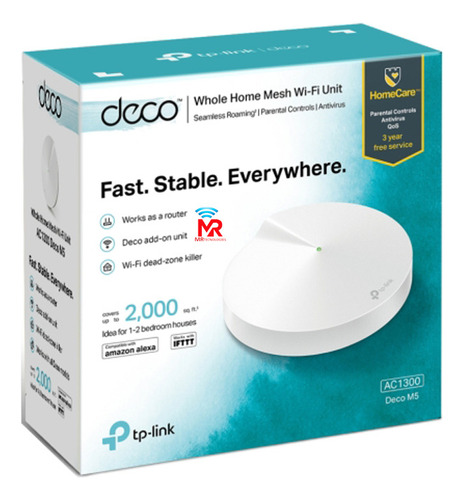 Sistema Wi-fi Mesh Deco M5 1-pack Ac1300 Tp-link