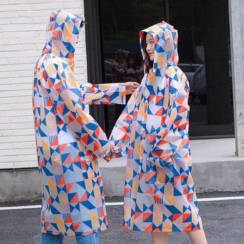 Impermeable Portátil Capa De Lluvia Poncho Con Capucha