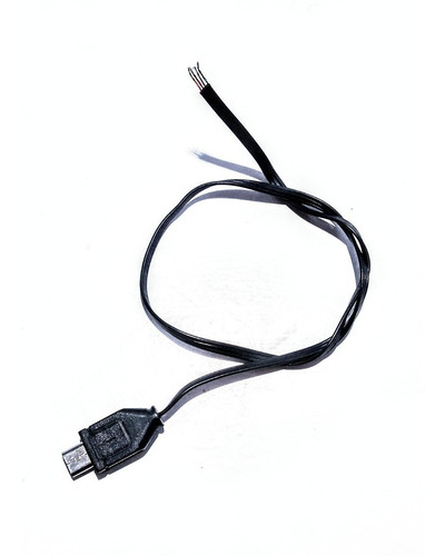 Ficha Micro Usb Con Cable Datos 4 Pines Para Soldar Z/oeste