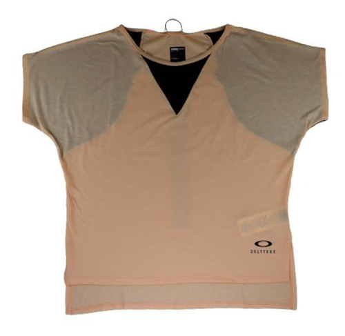 Camiseta Feminina Oakley Treino Trx Ss Tee Seashell