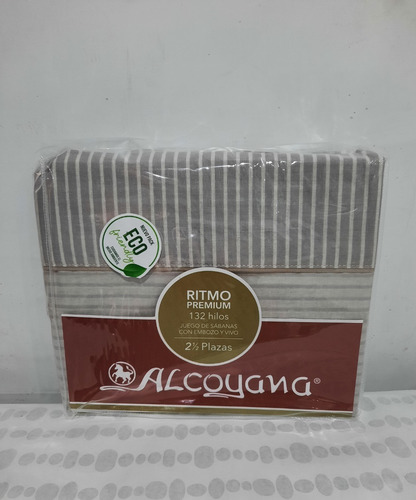 Juego De Sabanas Alcoyana Ritmo Premium 2 1/2 132h