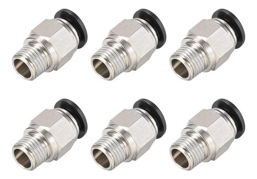 Conectores Rápidos Neumticos 1/4 Npt Macho X 10 Mm Tubo Od,