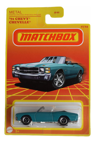Matchbox Chevy Chevelle '71, [verde] 17/24