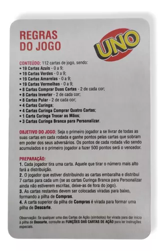 Jogo de Cartas Uno Copag - Fátima Criança