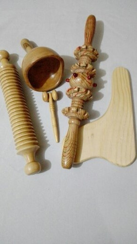 Maderoterapia Copasueca+rodillo+tabla+facial Pack 5x$38000