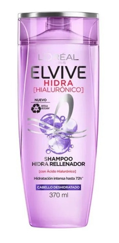 Shampoo Hidra Hialuronico 370 Ml Elvive