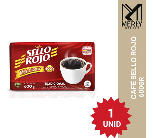 Café Sello Rojo 600gr. Mereymarket