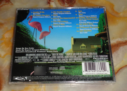 Over The Hedge Music From Motion Picture - Cd Difusión Nuevo