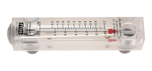 Lzm-15 Flujómetro Tipo De Acrílico Probador De 0.05-0.5gpm