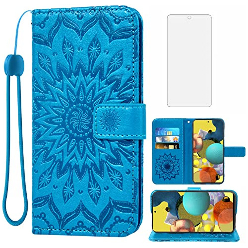 Funda For Samsung Galaxy A51 5g/a 51 5g Uw Verizon Blue -