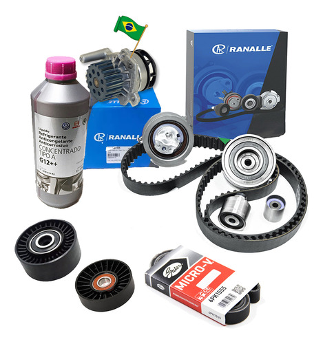 Kit Distribucion Amarok 2.0 2013 2014 2015 +bomba+correa