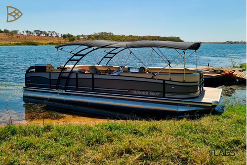 Pontoon Vcat 900t Aurora S/targa Novo / Ñ Solara, Fluvimar