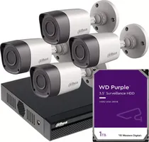 Comprar Kit Seguridad Dahua Dvr 8 + 4 Camaras Ext 1080p + 1tb M3k