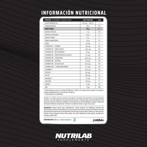 Combo X2 Protein Shake Nutrilab 1kg Chocolate Peanut